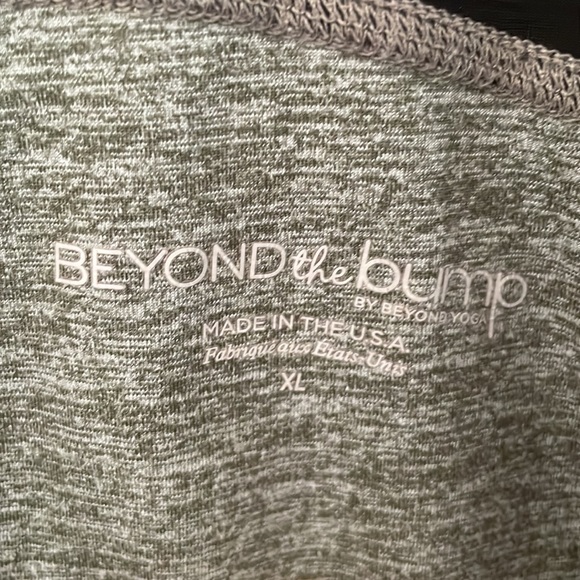 Beyond yoga beyond the bump space dyed maternity yoga pants, XL - Picture 3 of 4